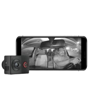 Garmin 010-02259-01 Tandem Dual Lens Dash Cam with Two 180-degree Lenses