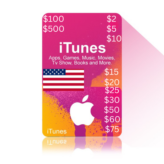 iTunes (الولايات المتحدة) 2 دولار أمريكي / البطاقة الرقمية