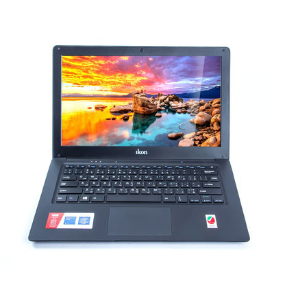 Ikon Notebook IKWNB133 Intel Celeron Processor, 4GB RAM, 128GB SSD, Intel HD Graphics, Windows 10, 13.3 inch