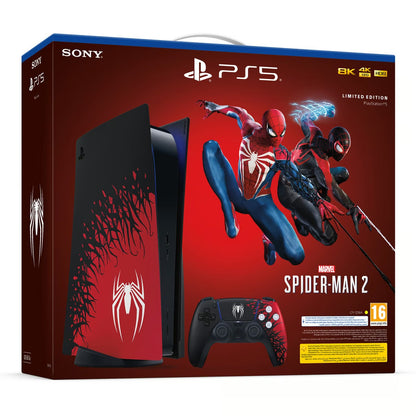 Sony PlayStation 5 Console - Marvel’s Spider-Man 2 Limited Edition Bundle