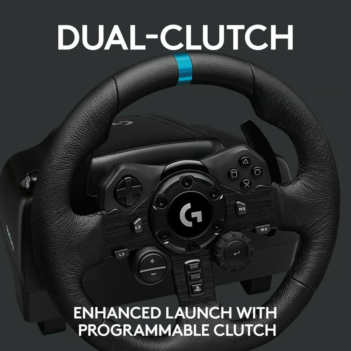 Logitech G923 Racing Wheel & Pedals - PS5 , PS4 & PC