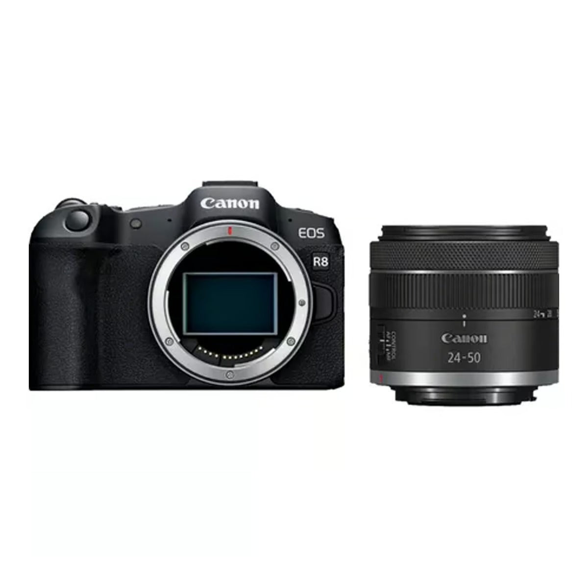 Canon EOS R8 Mirrorless Full Frame Camera with RF 24-50 mm f/4.5-6.3 IS STM Lens