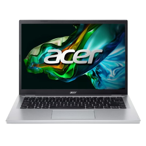 Acer Aspire Lite 14" Laptop, WUXGA IPS Slim Bezel, Intel Core i3-N300, Windows 11 Home, 8 GB RAM, 512 GB SSD, Silver, AL14-31P-3709