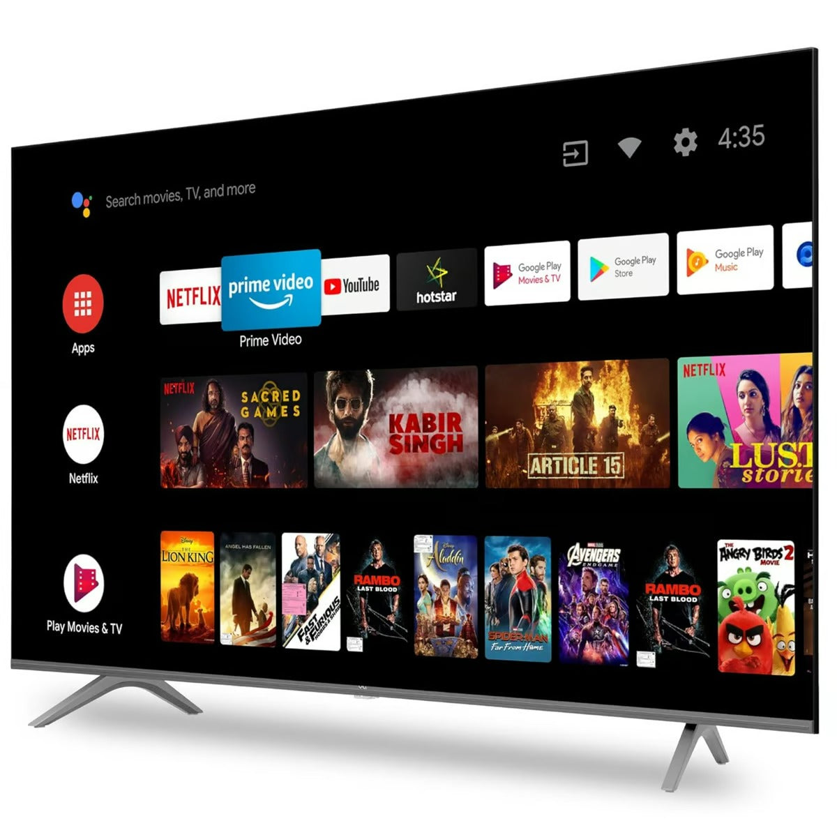 VU Web 55 inches 4K Smart LED TV, 55UT