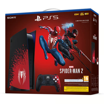 Sony PlayStation 5 Console - Marvel’s Spider-Man 2 Limited Edition Bundle