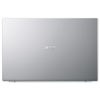 كمبيوتر محمول Acer Aspire 3، 15.6 بوصة، شاشة FHD، Intel Core i3-1115G4، بطاقة رسوميات UMA، نظام التشغيل Windows 11، ذاكرة وصول عشوائي DDR4 سعة 8 جيجابايت، 128 جيجابايت، فضي