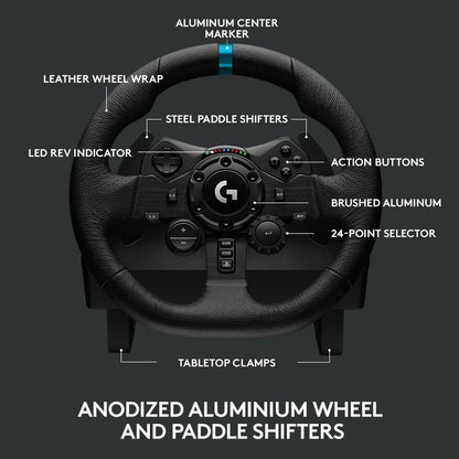 Logitech G923 Racing Wheel & Pedals - PS5 , PS4 & PC