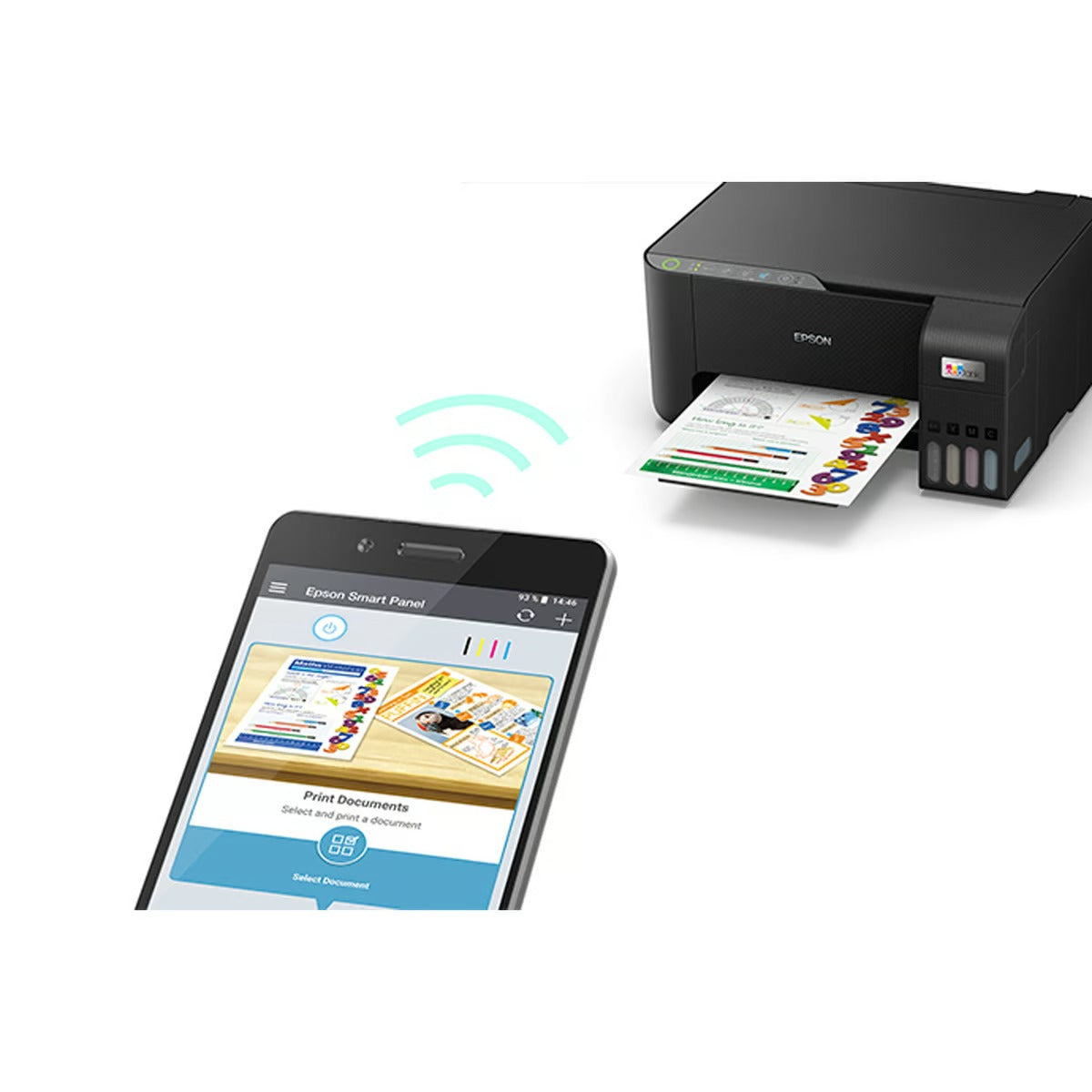 Epson EcoTank L3252 A4 Wi-Fi All-in-One Ink Tank Printer