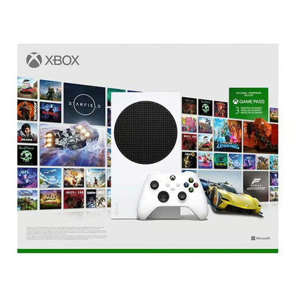 Xbox Series S، 512 جيجابايت مع GamePass Ultimate لمدة 3 أشهر