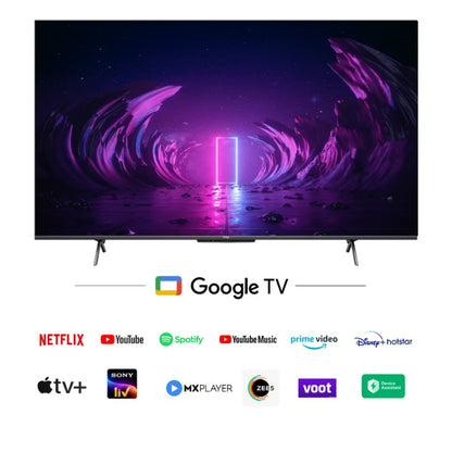 VU GloLED 55 inches 4K Google Smart LED TV, 55GloLED