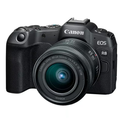 Canon EOS R8 Mirrorless Full Frame Camera with RF 24-50 mm f/4.5-6.3 IS STM Lens