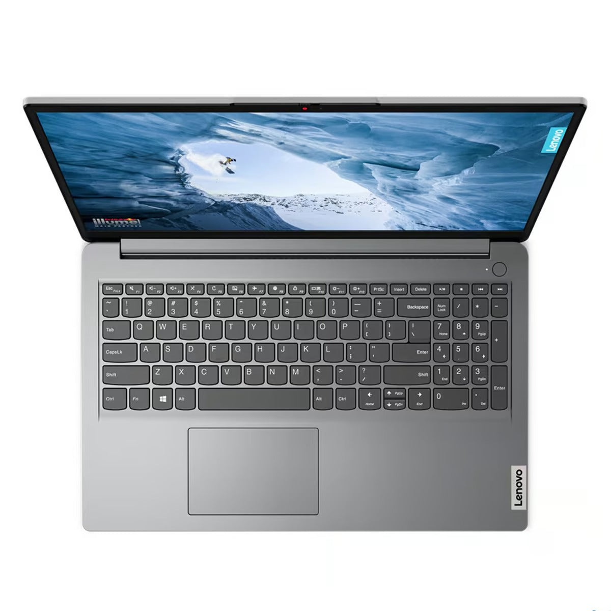 Lenovo IdeaPad 1 15IAU7 Notebook, 15.6" FHD Display, Intel Core i3-1215U Processor, 8 GB RAM, 256 GB SSD, Windows 11 Home, Grey, 82QD00G5AX