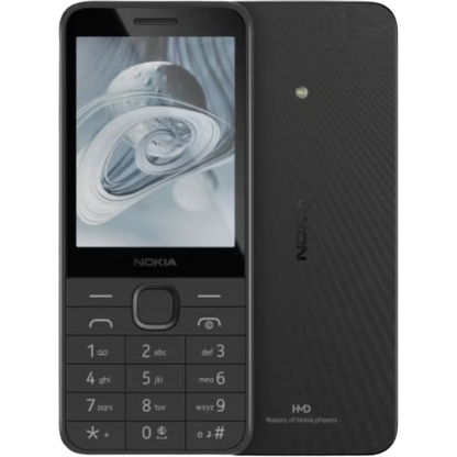 Nokia 215 4G (2024) | Dual SIM | TA-1613 Black , Peach