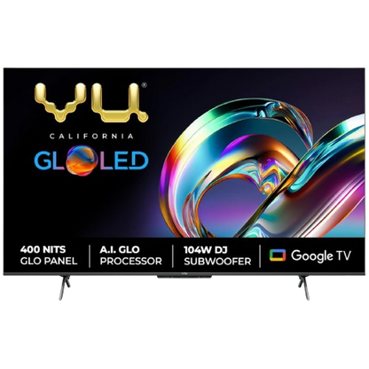 VU GloLED 55 inches 4K Google Smart LED TV, 55GloLED