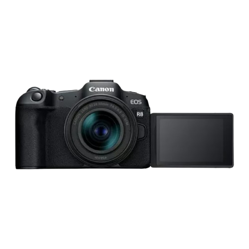 Canon EOS R8 Mirrorless Full Frame Camera with RF 24-50 mm f/4.5-6.3 IS STM Lens