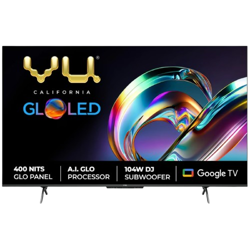 VU GloLED 50 inches 4K Google Smart LED TV, 50GloLED