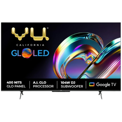 VU GloLED 50 inches 4K Google Smart LED TV, 50GloLED