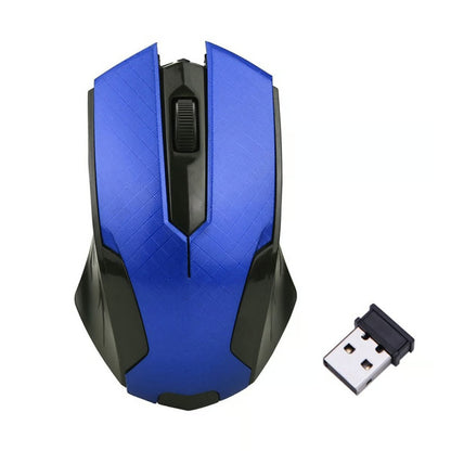 Iends Wireless 2400 DPI Optical USB Mouse with Nano Receiver MU989