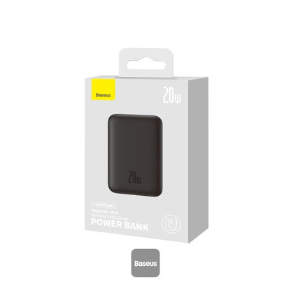 Baseus Power Bank 10000mAh Magnetic Wireless Fast Charging 20W Black