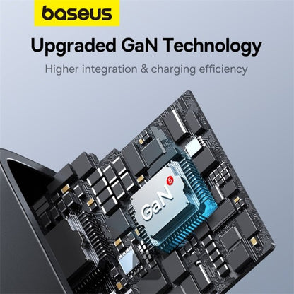 Baseus GaN5 Pro 65W 3 Port  Baseus Xiaobai Series Fast Charging Cable Type-C to Type-C 100W(20V/5A) 1M - Black)