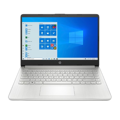 HP Laptop 14" HD,14S-FQ0005 (20J78EA) AMD Ryzen™ 3 processor,4GB RAM,256GB SSD,AMD Radeon™ Graphics,Windows 10,Arabic/English Keyboard,Silver