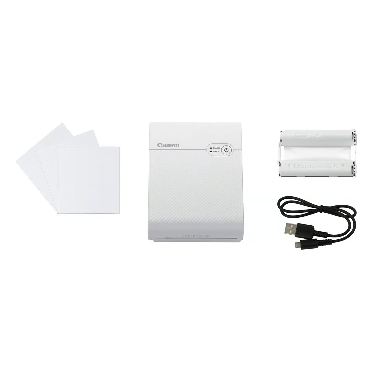 Canon SELPHY Square QX10 Compact Photo Printer White