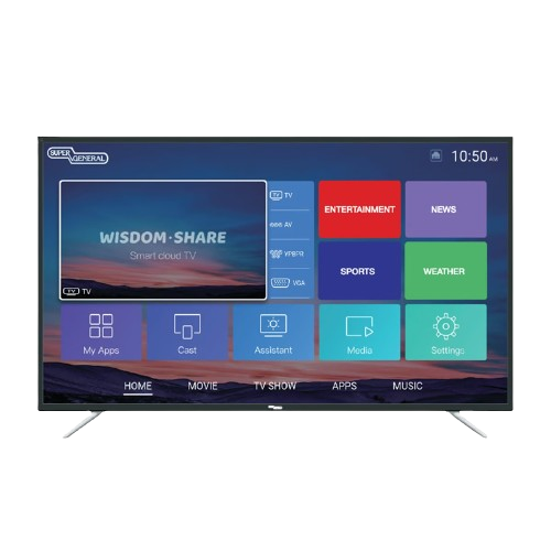 Super General Smart UHD TV SGLED55AUS9FT2 55inch