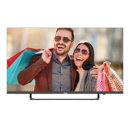 Ikon 55 inches 4K Smart LED TV, Black, IK55A71WOS