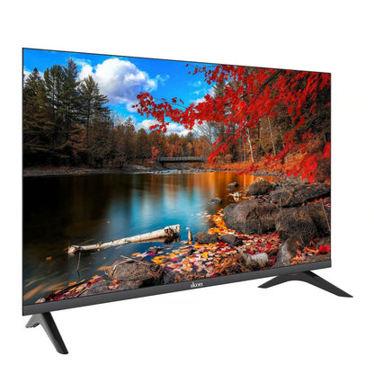 Ikon 65 inches 4K Smart LED TV, Black, IK-VS65