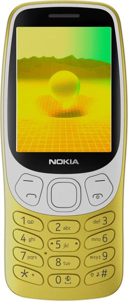 Nokia 3210 DS 4G With Type-C (TA-1618) - Grunge Black , Scuba Blue , Y2K Gold