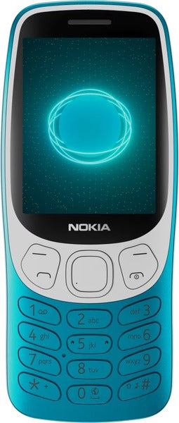 Nokia 3210 DS 4G With Type-C (TA-1618) - Grunge Black , Scuba Blue , Y2K Gold