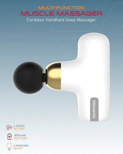 Moxedo Multi-Function Muscle Massager - White