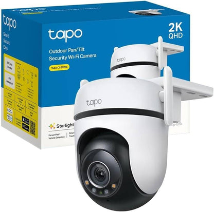 TP-Link Tapo Outdoor Pan/Tilt Security Wi-Fi Camera with Smart Motion Tracking TAPO C520WS