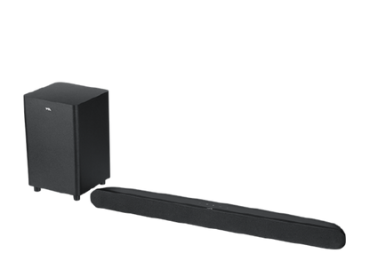 TCL 2.1 CH Dolby Audio Soundbar with Wireless Subwoofer TS6110