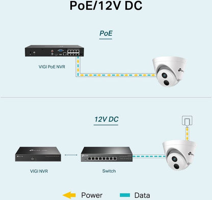 كاميرا شبكية TP-Link VIGI 3MP IR Turret VIGI C430I-2.8mm