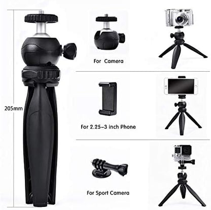 JMARY MT-20 Table Top Mini Portable Fold-able Tripod