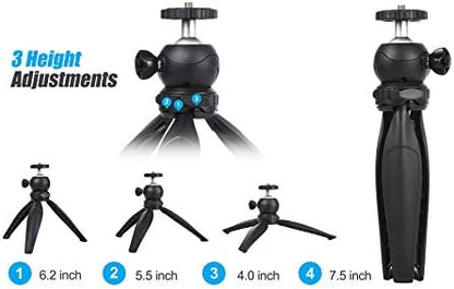 JMARY MT-20 Table Top Mini Portable Fold-able Tripod