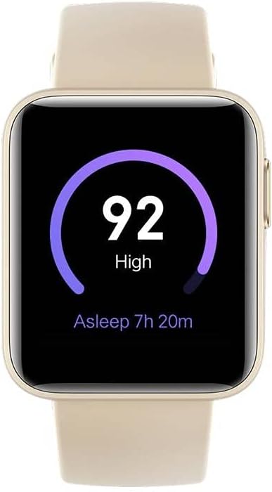ساعة Xiaomi Mi Watch Lite مقاس 1.4 بوصة TFT LCD مقاومة للماء حتى عمق 5ATM - عاجي