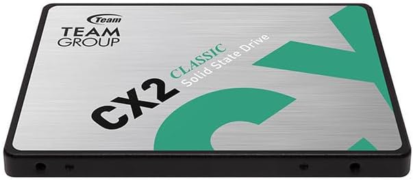 Teamgroup CX2 256GB SATA Internal SSD | 2.5&quot; | Up to 540MBs | SATA III 6GBs | 3D NAND