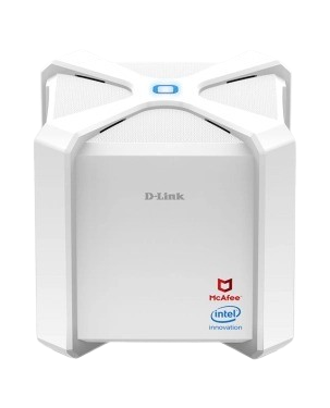 جهاز توجيه Wi-Fi D-Link AC2600 يعمل بنظام McAfee DIR-2680