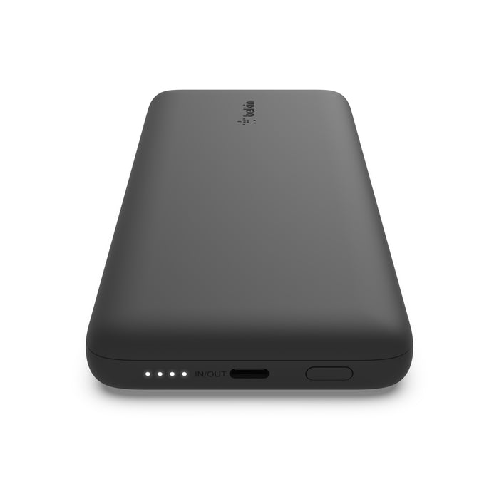 belkin BoostCharge Plus 10K USB-C Power Bank with Integrated Cables