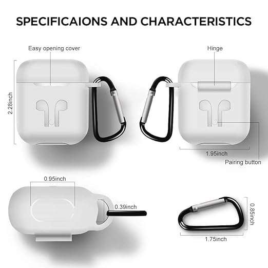 Case for Airpods Air Pod Case Cover Airpods 2 Cases Cover