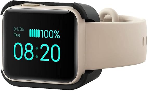 ساعة Xiaomi Mi Watch Lite مقاس 1.4 بوصة TFT LCD مقاومة للماء حتى عمق 5ATM - عاجي