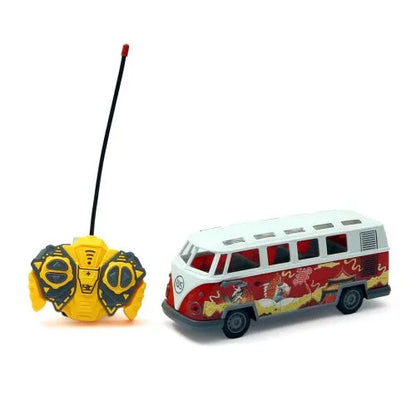 Remote Control Light On Bus Toy For Kids