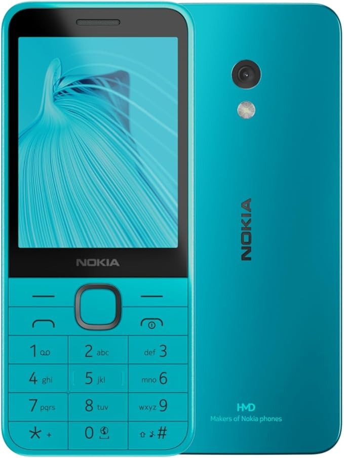 Nokia 235 DS 4G With Type-C (TA-1614)  Black , Purple , Blue