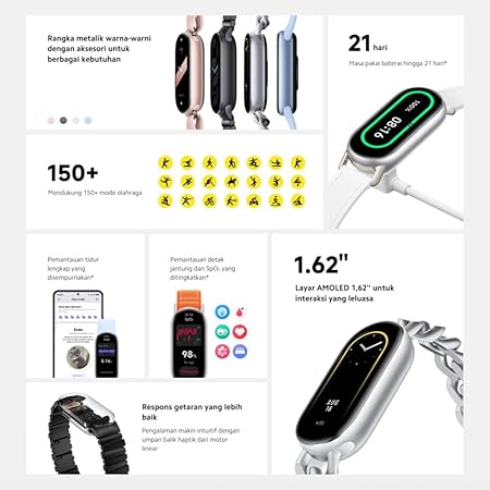 Xiaomi Smart Band 9  Glacier Silver