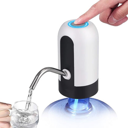 Justech Automatic Drinking Water Pump Electric Water Bottle Dispenser USB Rechargeable