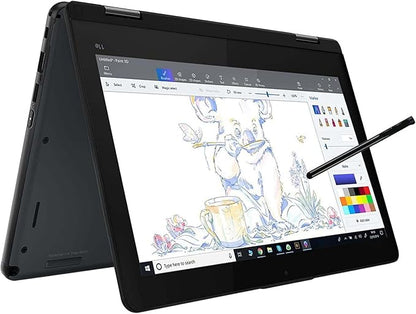 (Renewed) Lenovo Yoga 11e 2-in-1 Convertible Laptop 11.6in Touchscreen Display Intel M3  8GB RAM 128GB  Windows 11