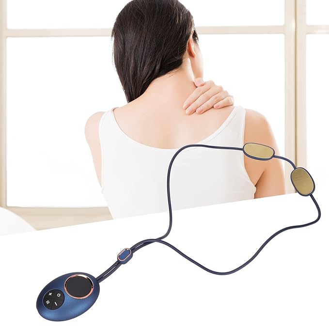 Neck Massager Pendant,DZ-02 - Cordless Neck Massag 15 Gear Portable Intelligent Hanger for Neck Relax for Neck