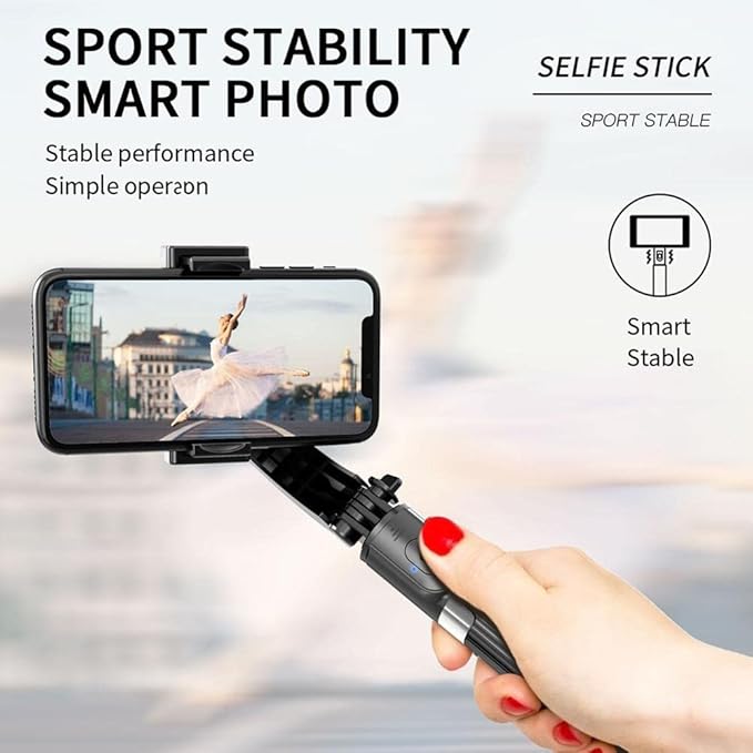 Gimbal Stabilizer L08 Selfie Stick Tripod